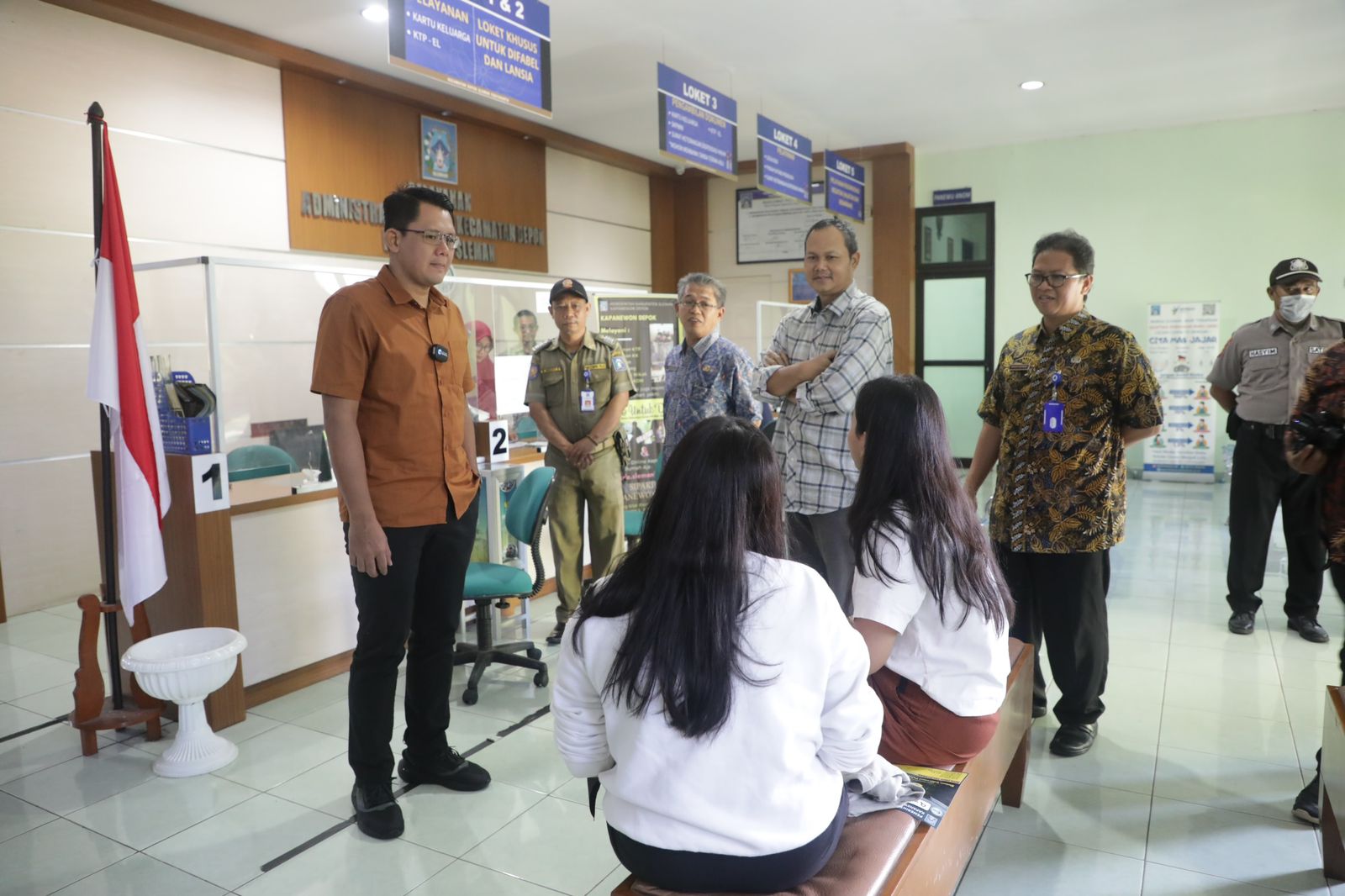 Pastikan Layanan Adminduk Tetap Lancar, Wabup Sleman Lakukan Pantauan Jelang Lebaran