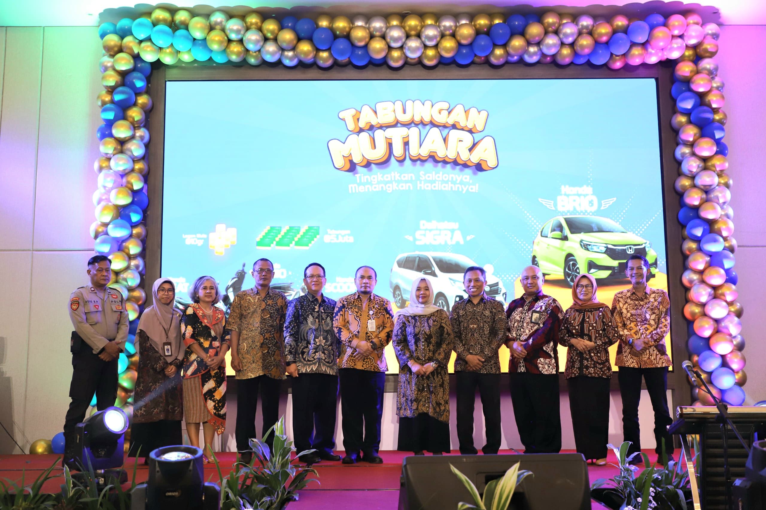 Emas Hingga Motor, Bupati Sleman Tarik Undian Hadiah Tabungan Mutiara Bank Sleman