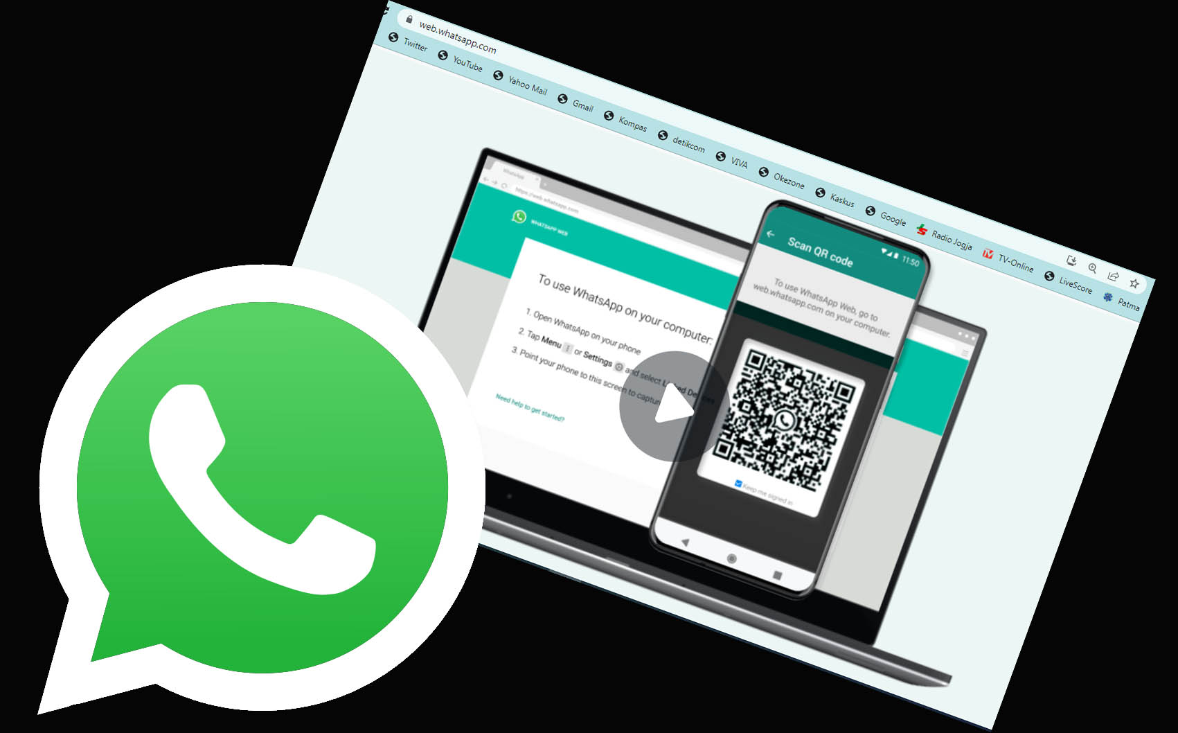 Akun WhatsApp Bupati Sleman Diretas