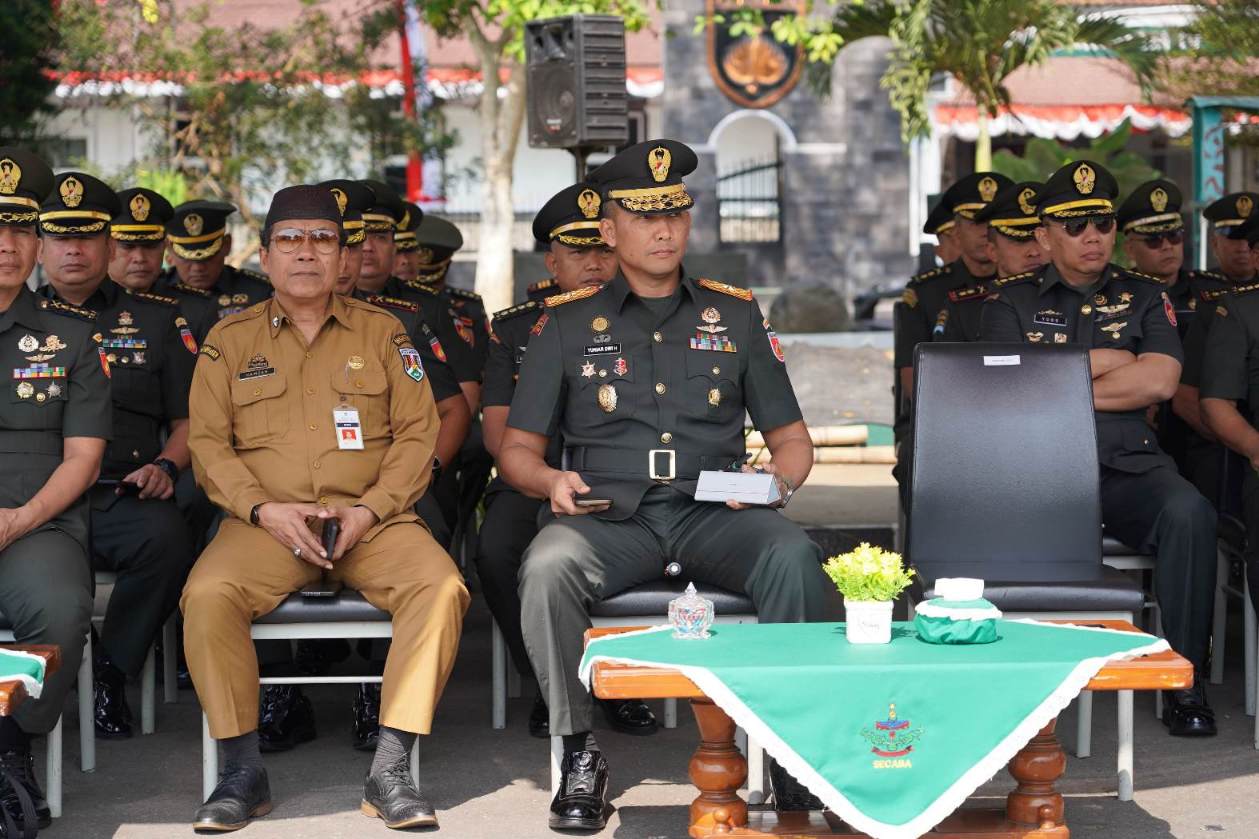 Danrem 072/Pamungkas Hadiri Penutupan Pendidikan Pertama Bintara Infanteri TNI AD Gel II TA 2026