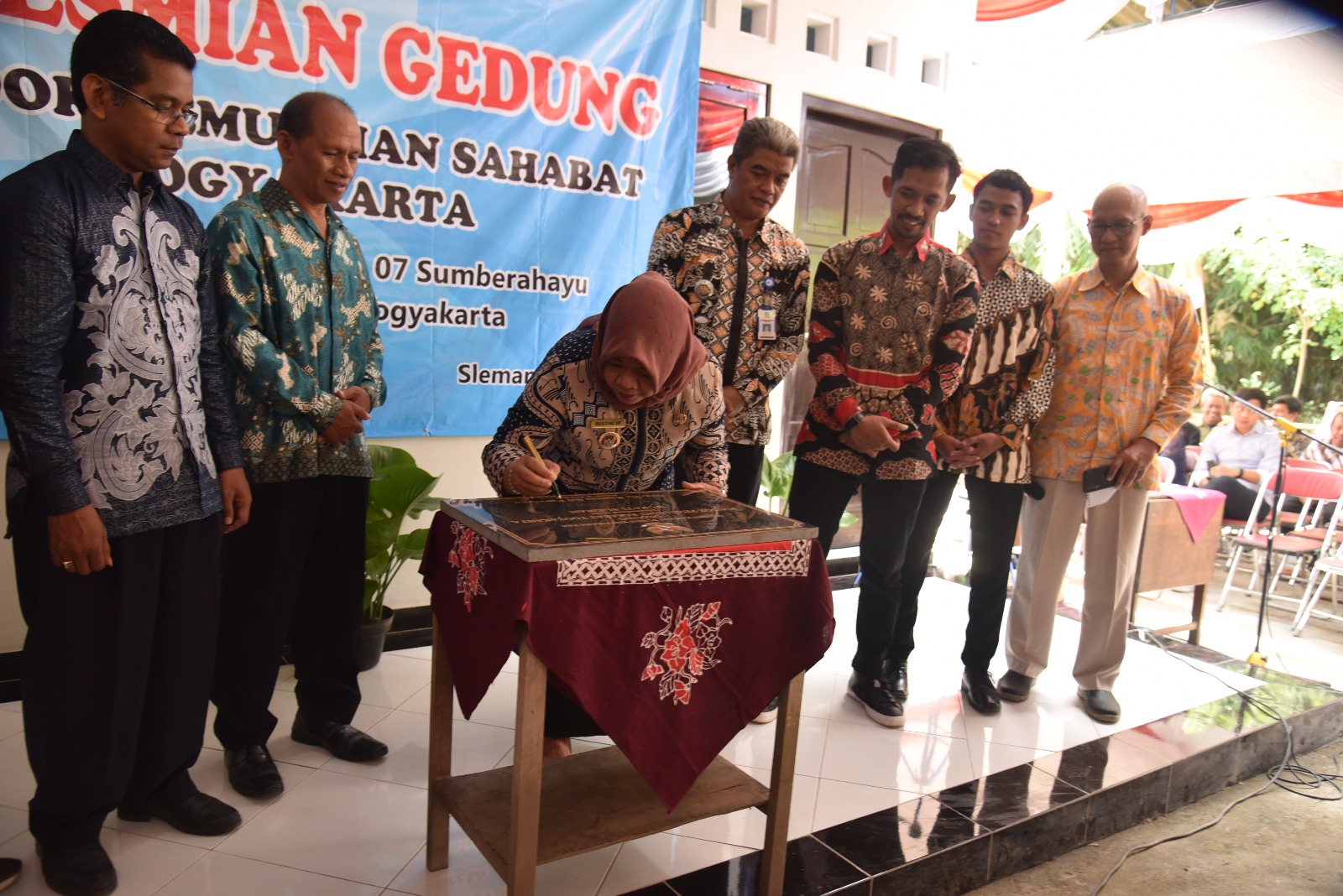 Kustini Resmikan Gedung Rehabilitasi ODGJ di Gamplong, Wujud Kolaborasi Pemerintah dan Masyarakat 