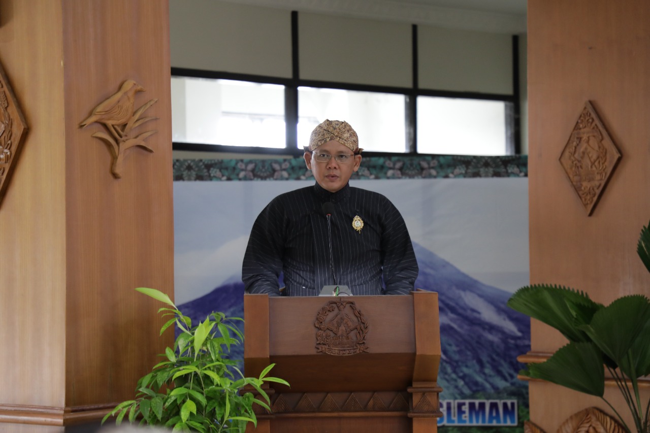 Wakil Bupati Sleman Danang Maharsa Buka Sosialisasi UU Nomor 1 Tahun 2018