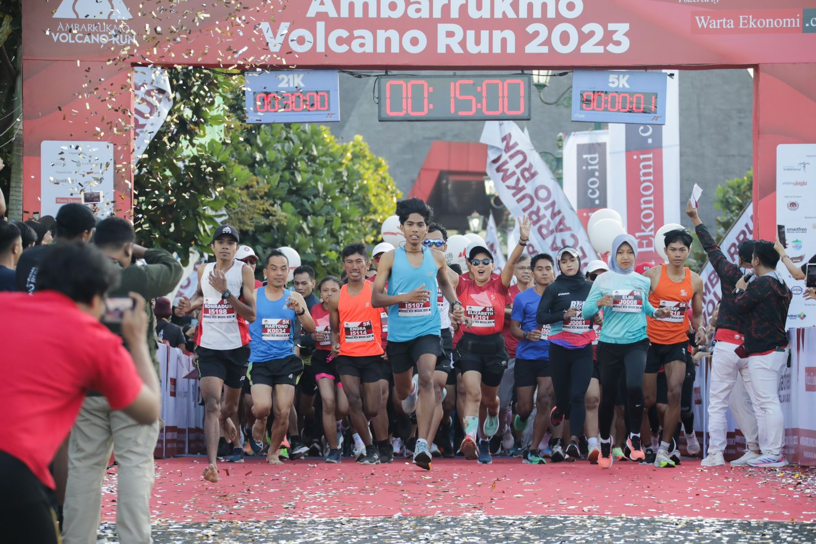 Ambarukmo Volcano Run 2023 Dongkrak Perekonomian dan Pariwisata Sleman