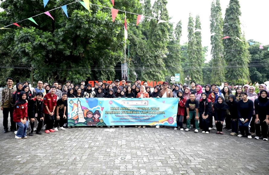 Hari Anak Nasional 2026 di Sleman, Danang Maharsa Soroti Anak Terlalu Lama Main Gadget