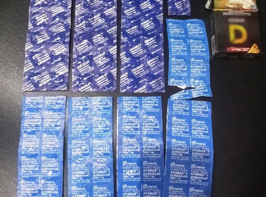 Polres Bantul Sita 160 Tablet Psikotropika, Dua Tersangka Ditangkap