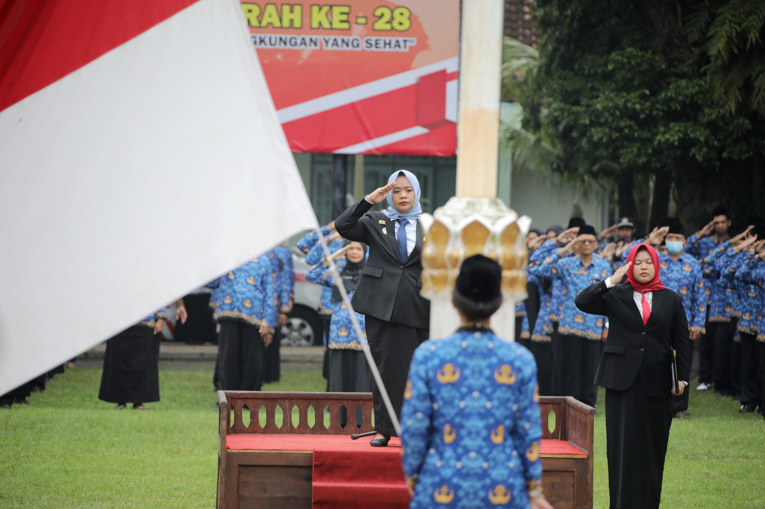 Pemkab Sleman Laksanakan Upacara Peringatan Hari Kartini ke-145 dan Hari Otonomi Daerah ke-28