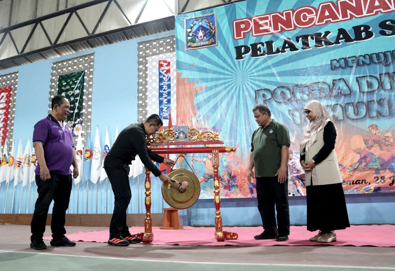 Pelatkab Sleman Resmi Dimulai, 1.265 Atlet Dibidik Pertahankan Juara Umum PORDA 2027