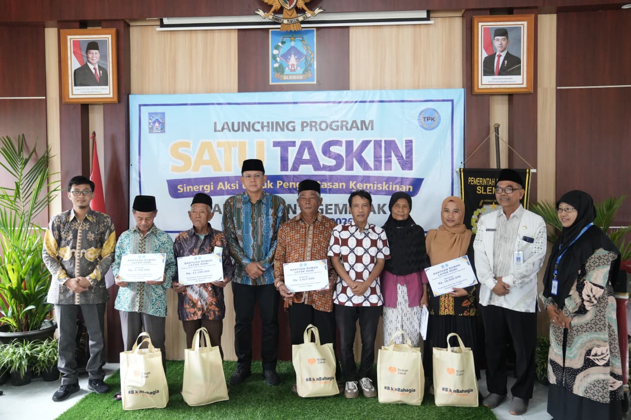 Danang Maharsa Luncurkan Satu Taskin Ngemplak, Anggaran Rp287 Juta untuk 2026