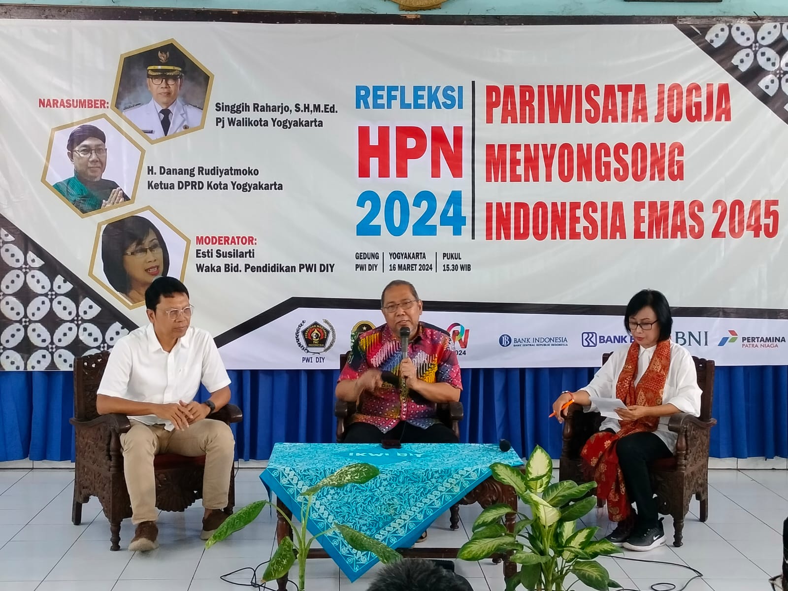 Refleksi HPN 2024 PWI DIY, Peran Pers dalam Pembangunan Pariwisata DIY