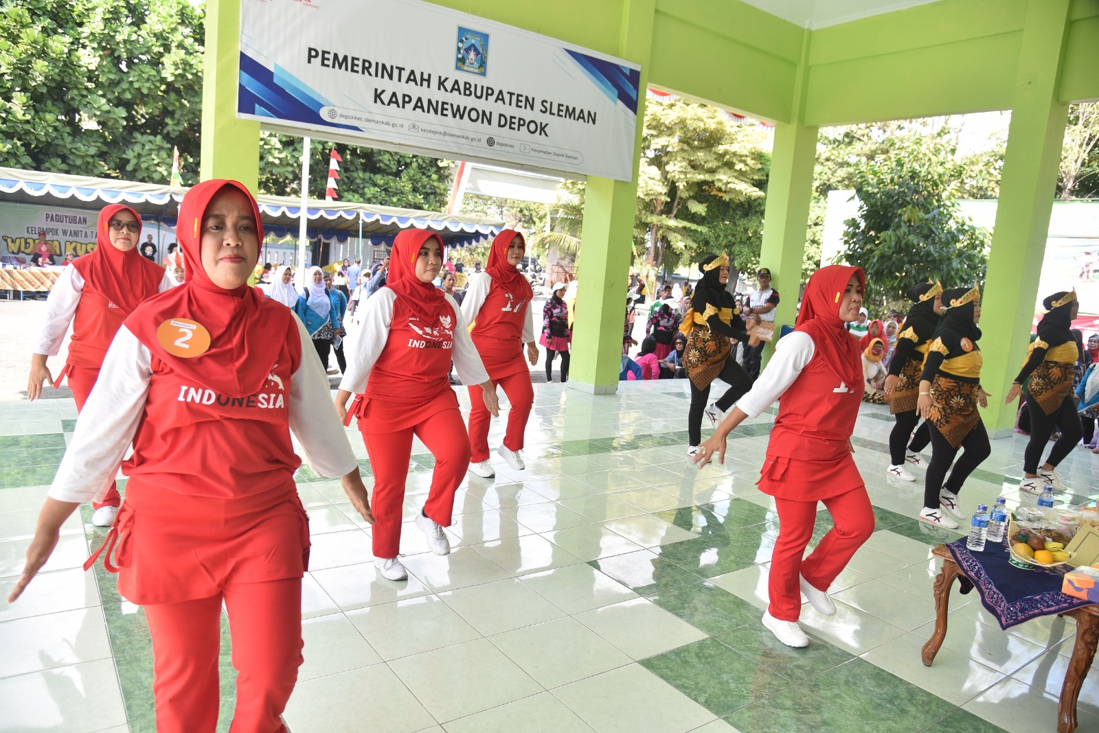 Lomba Senam Sleman Bangkit di Kapanewon Depok, Kustini: ‘Bukan Soal Juara atau Tidak’