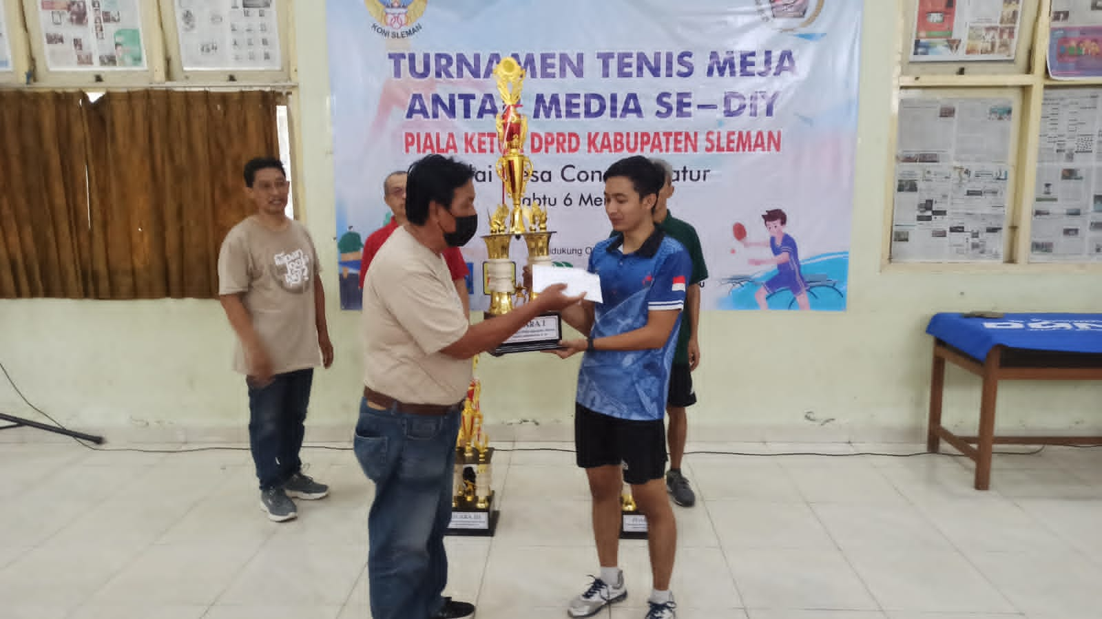 Turnamen Teniis Meja Piala Ketua DPRD Sleman Berakhir Sukses