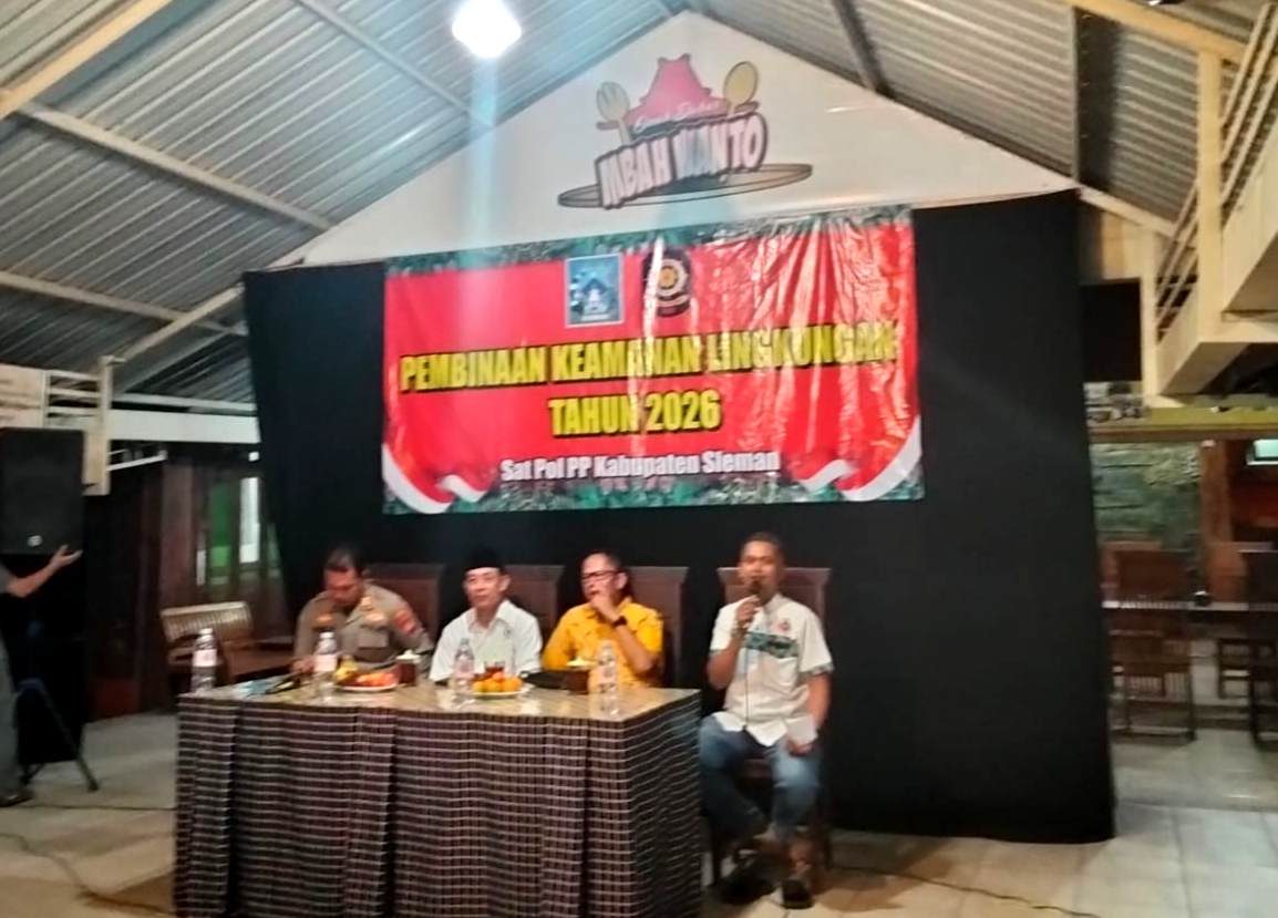 Satpol PP Sleman Ajak Ibu-Ibu Deteksi Dini Gangguan Keamanan