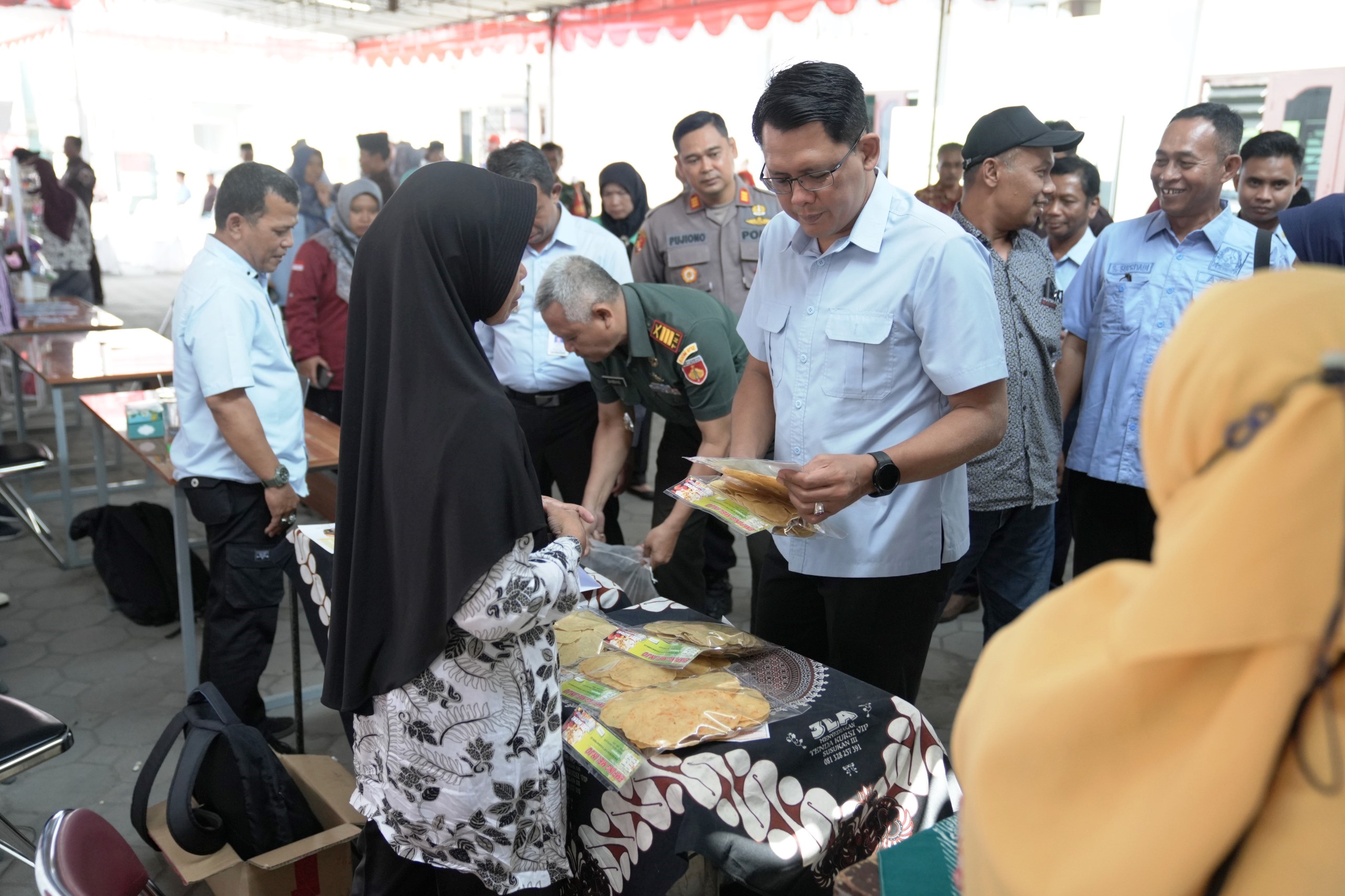 Gelar UMKM Kalurahan Margomulyo, Danang: ‘Harus Ada Strategi Marketing yang Bagus’