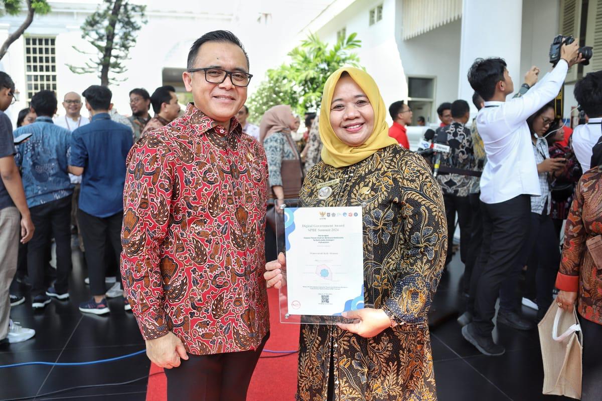 Pemerintahan Berbasis Elektronik, Pemkab Sleman Raih Digital Government Award