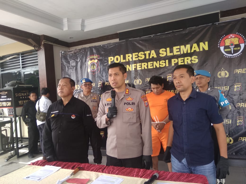 Dua Pelaku Konvoi Penganiyaan Pelajar Dicokok Polresta Sleman