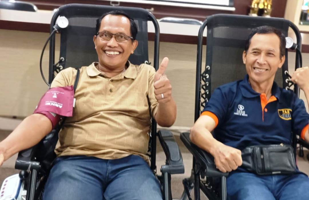 Donor Darah Triwulanan di Condongcatur, 27 Kantong Darah Berhasil Dikumpulkan