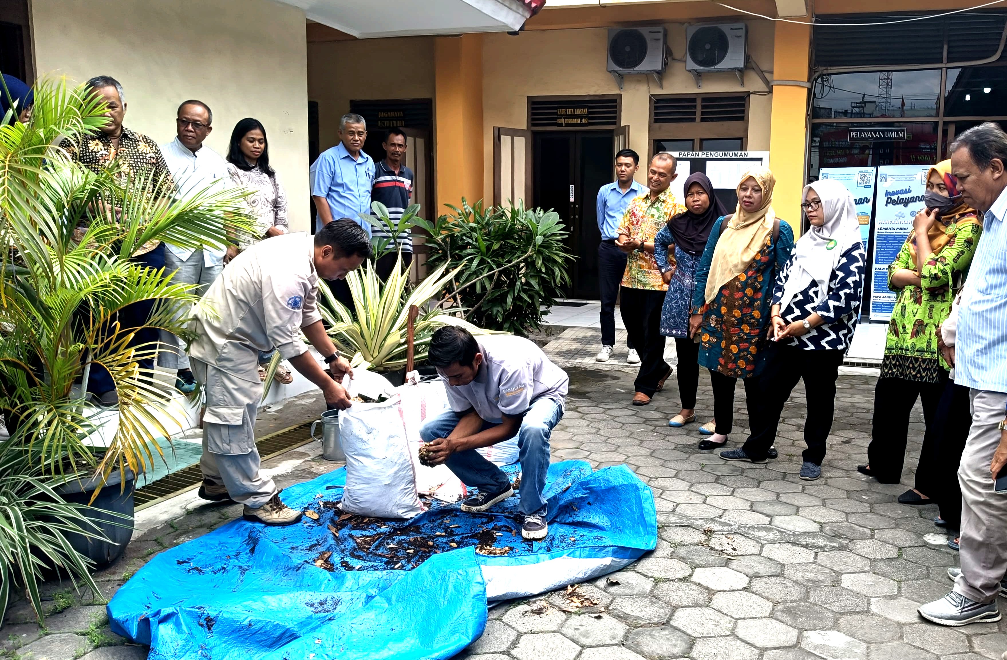 Pemkal Condongcatur Lakukan Sosialisasi Pengelolaan Sampah Organik