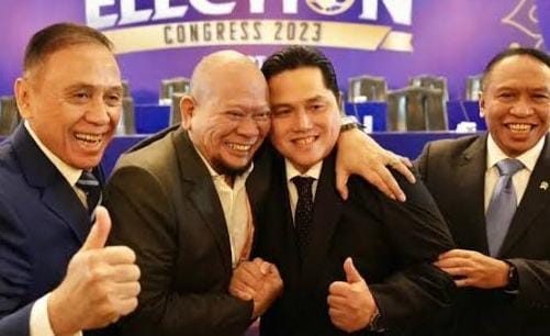 Erick Thohir Terpilih  Ketua PSSI Periode 2023-2027