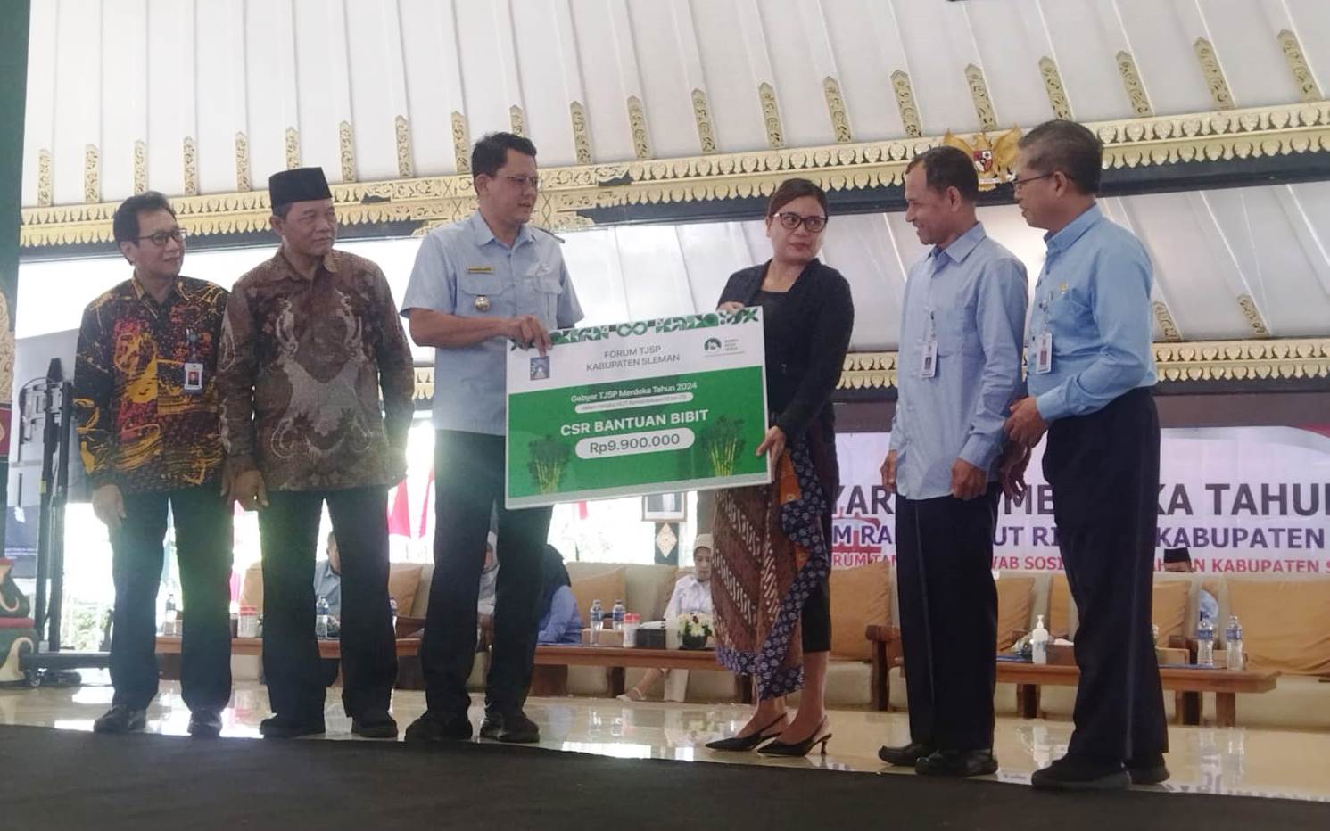 Pemkab Sleman Gandeng Perusahaan, Gebyar TJSP Merdeka 2024 Raih Rp 4,6 Miliar