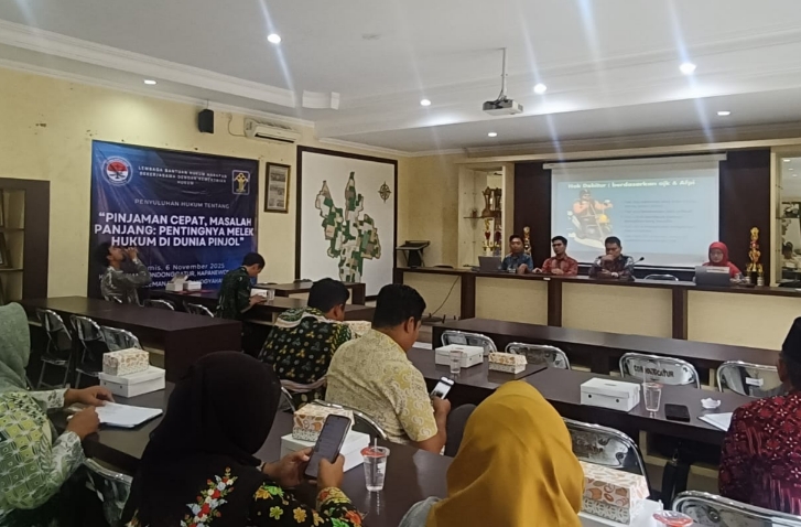 Condongcatur Waspadai Pinjol Ilegal, Pemkal Gandeng Kemenkumham dan LBH Gelar Penyuluhan Hukum