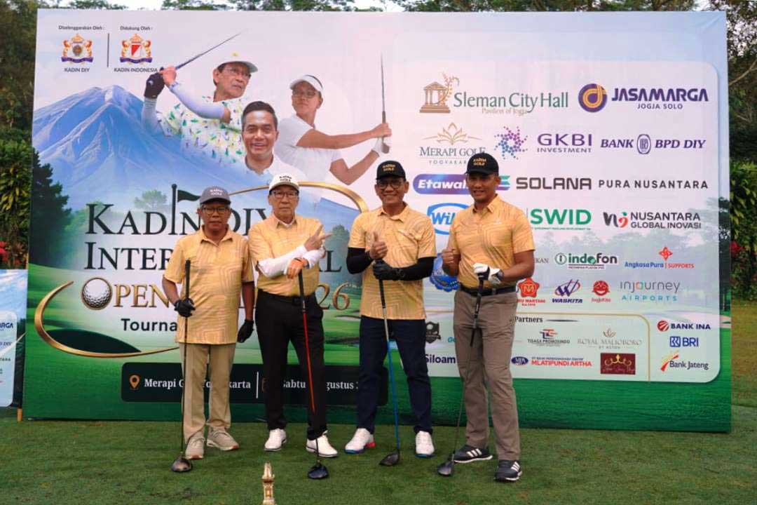 Danrem Hadiri KADIN DIY International Golf Tournament 2026 di Sleman