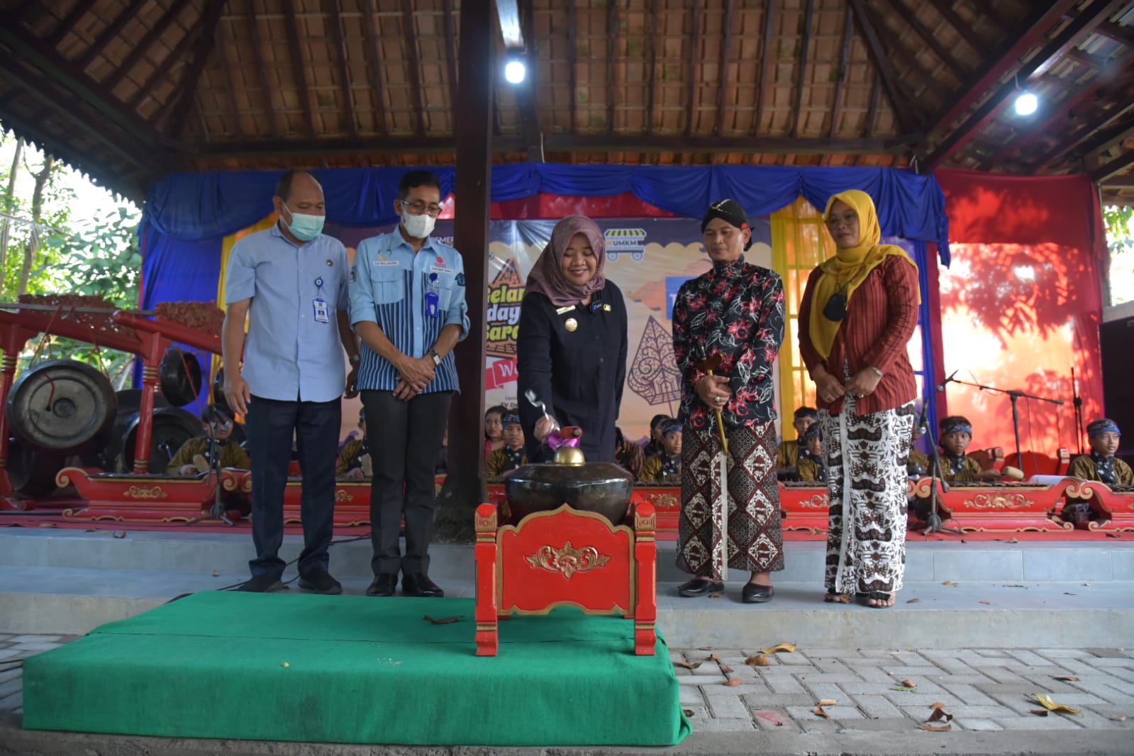 Wisata Desa 'Watu Ledhek'  Gelar Potensi Budaya dan UMKM Sardonoharjo 