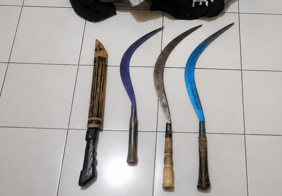 Polisi Tangkap 4 Pelaku Pengeroyokan Pelajar di Bantul, Celurit dan Golok Disita