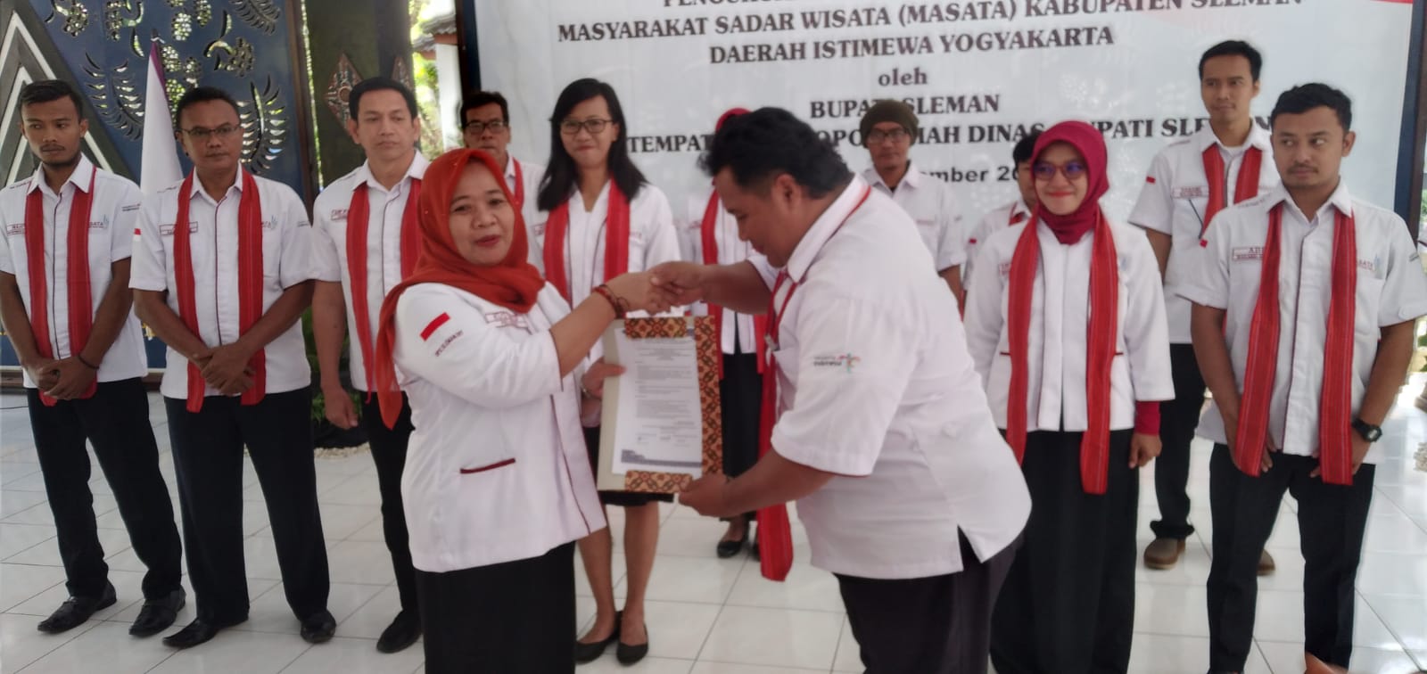 MASATA SLEMAN DIKUKUHKAN, BISA JADI AKTOR DAN MITRA KERJA  PARIWISATA BERKESINAMBUNGAN