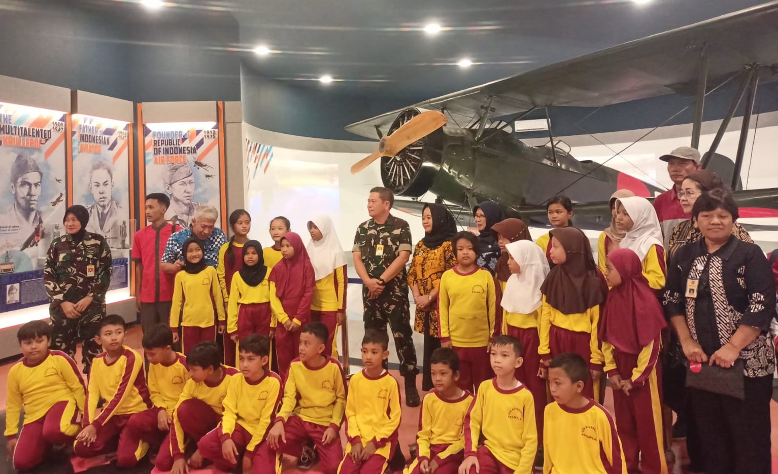 Tahun ke Dua Sleman Luncurkan Kunjung Perpustakaan di Museum Pusat TNI AU 