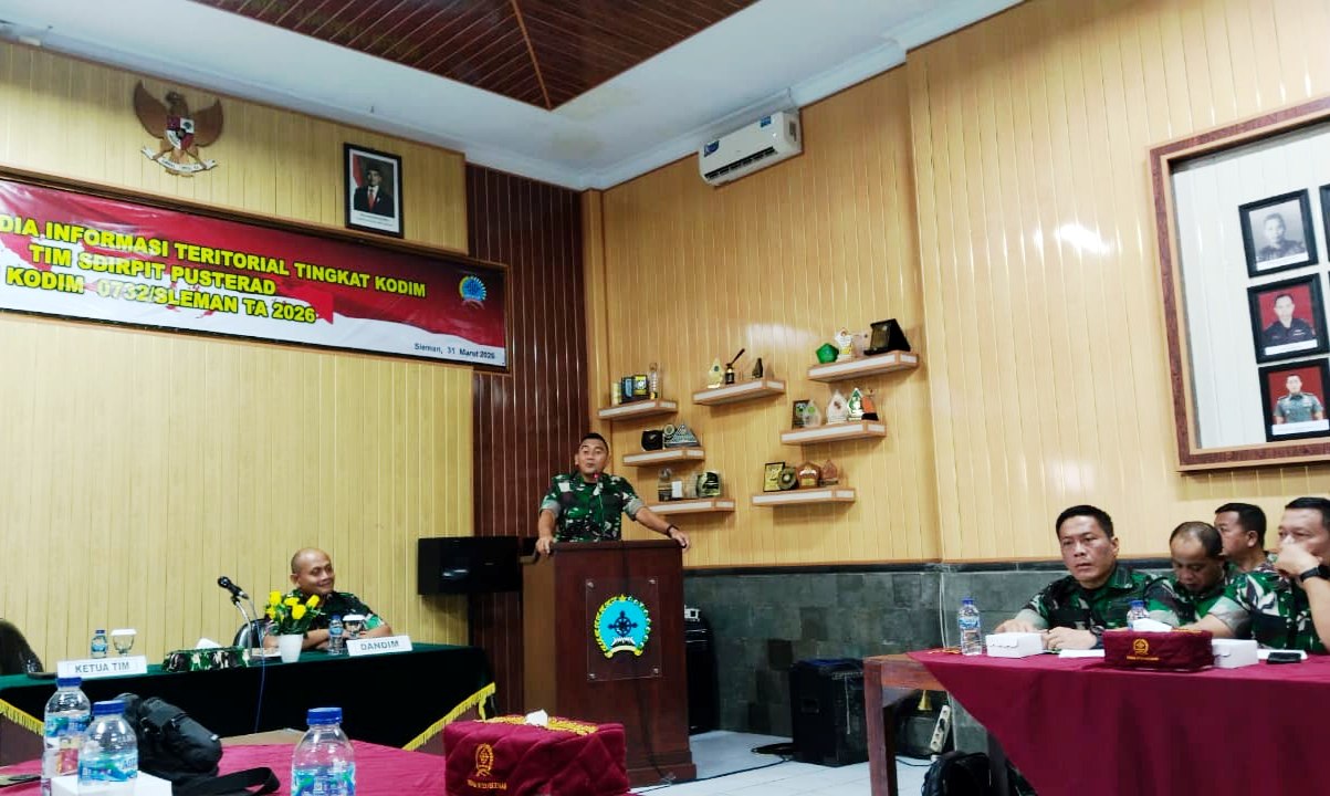 Pusterad Perkuat Sinergi Media dan Kodim 0732/Sleman untuk Publikasi Teritorial