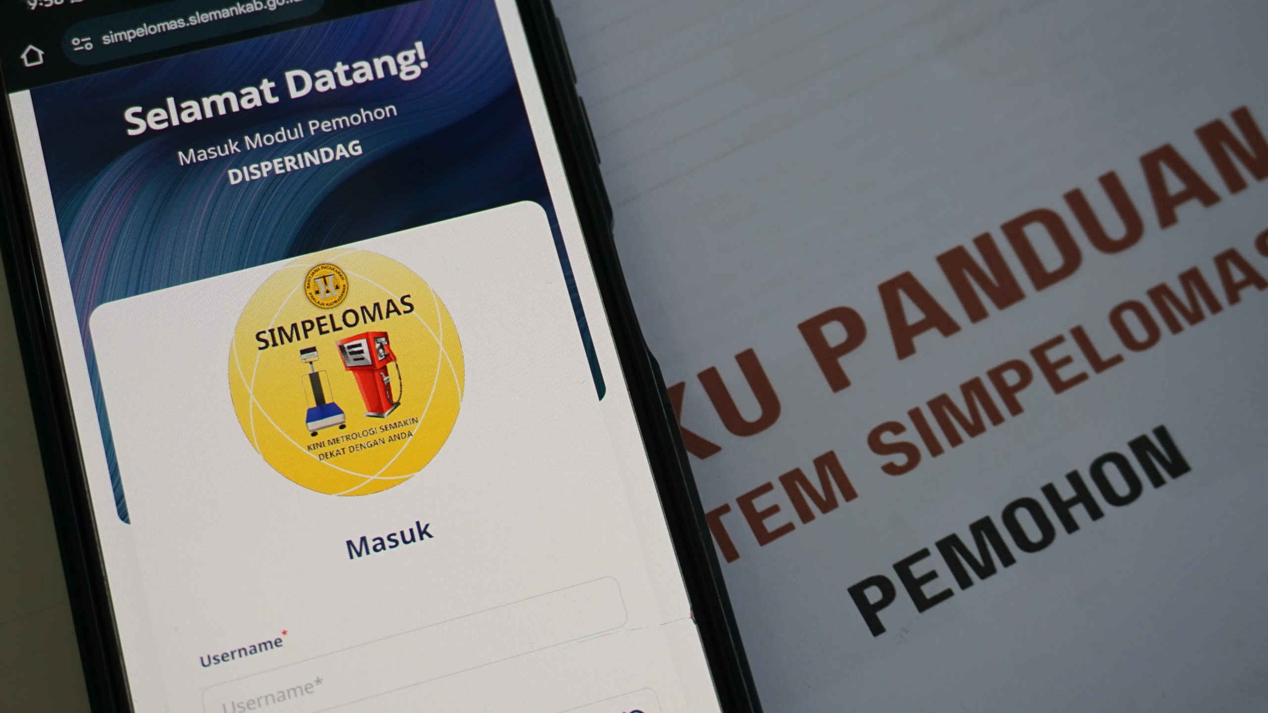 Disperindag Sleman Luncurkan Aplikasi SIMPELOMAS, Permudah Layanan Kemetrologian