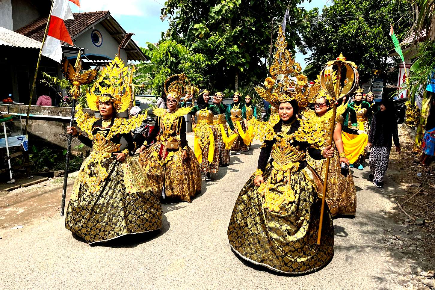 Kirab Budaya Padukuhan Pundong, Danang Harap Budaya Lokal Terus Lestari 