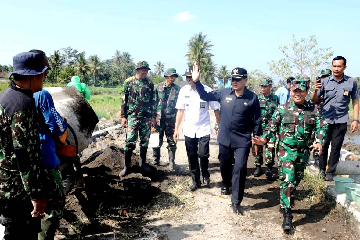 TMMD Sengkuyung Tahap II TA 2024, Danang Harap Perekonomian Warga Meningkat