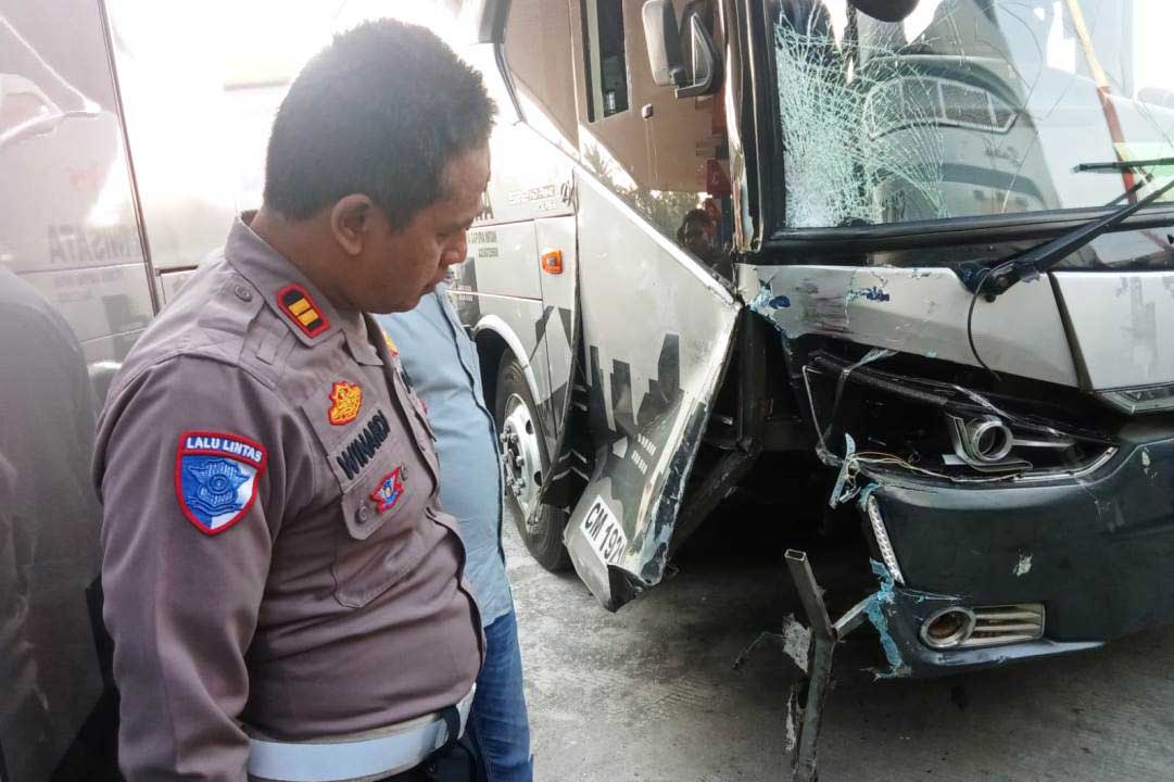 Bus Tabrak Dua Motor di Sedayu Bantul, Dua Orang Tewas