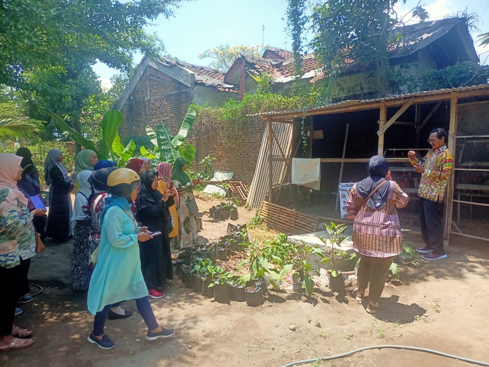 Pemkal Sardonoharjo Sosialisasi Pemanfaatan Lahan untuk Ketahanan Pangan