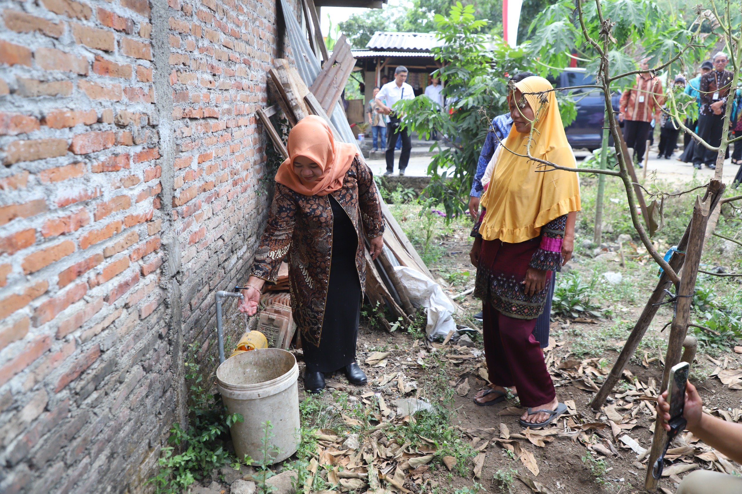 Bupati Kustini Tinjau Pembangunan SPAM, Pastikan Kebutuhan Air Bersih Terpenuhi