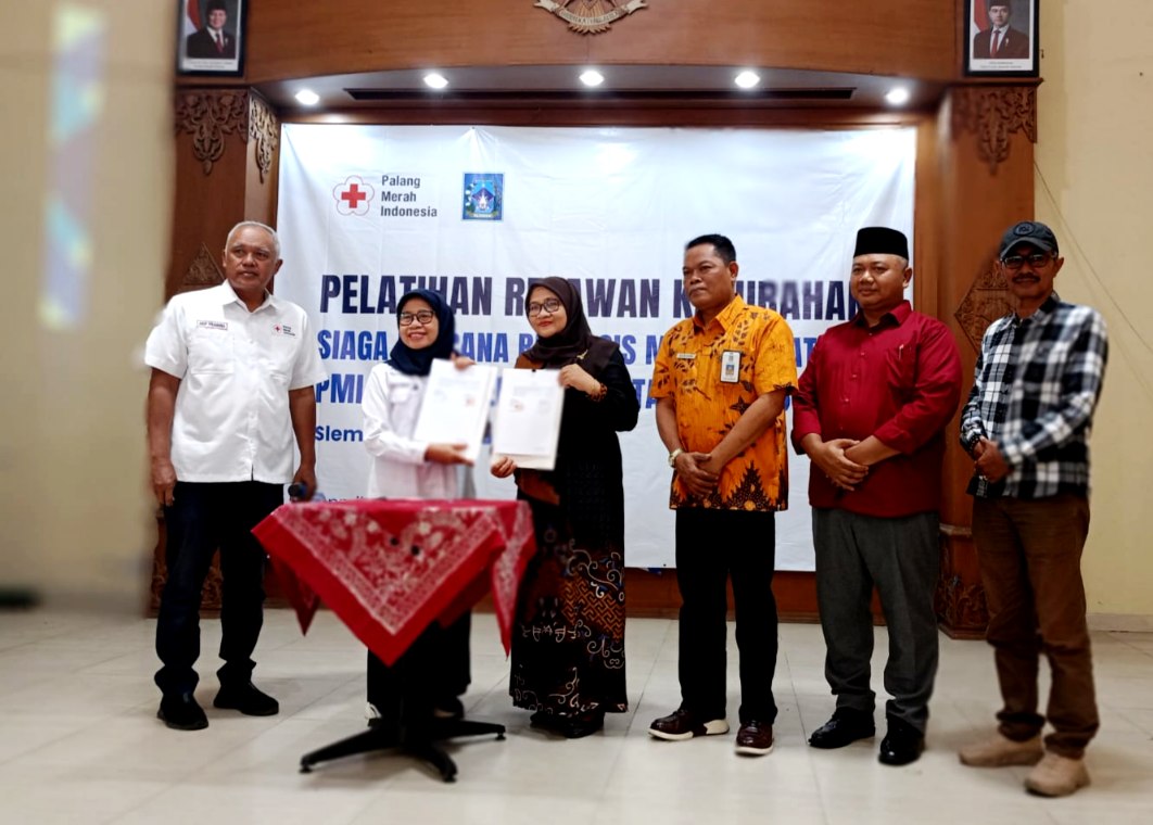 PMI Sleman Latih Relawan SIBAT di Delapan Kalurahan Perkuat Siaga Bencana
