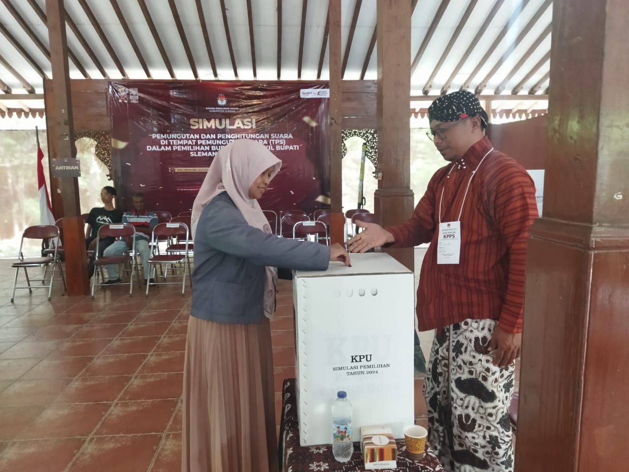 Simulasi di Green Kayen, Pjs Bupati Sleman: Sarana Tingkatkan Pemahaman dan Pengetahuan Pilkada 2024