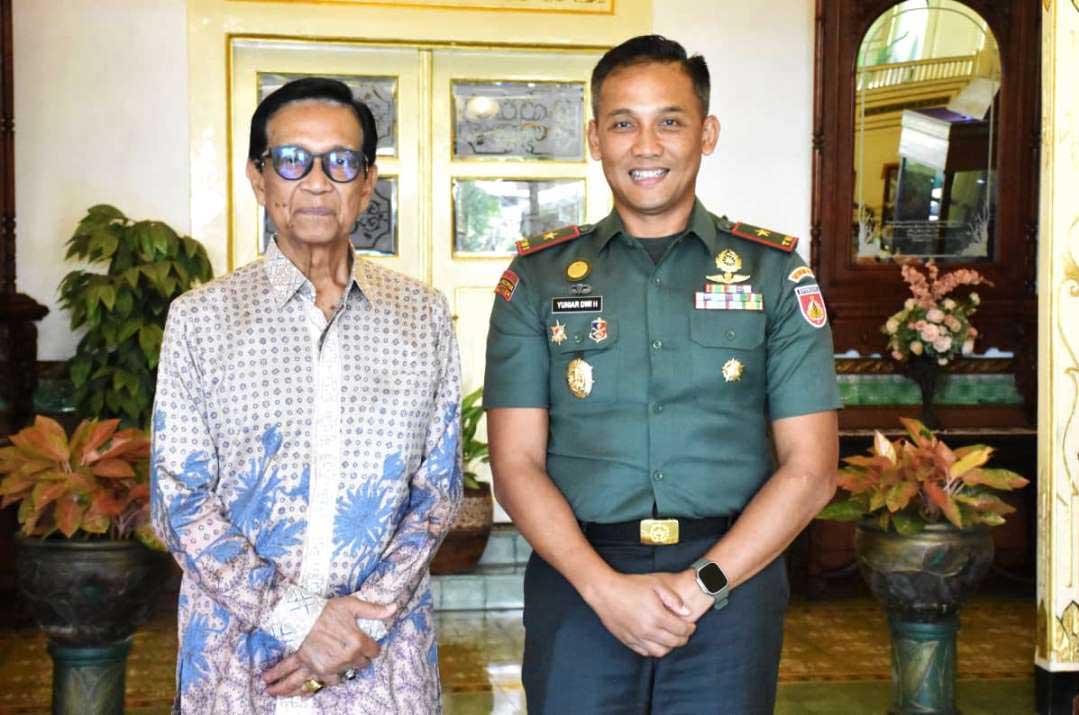 Danrem 072/Pamungkas Silaturahmi dengan Gubernur DIY, Bahas Persiapan Merah Putih Malioboro