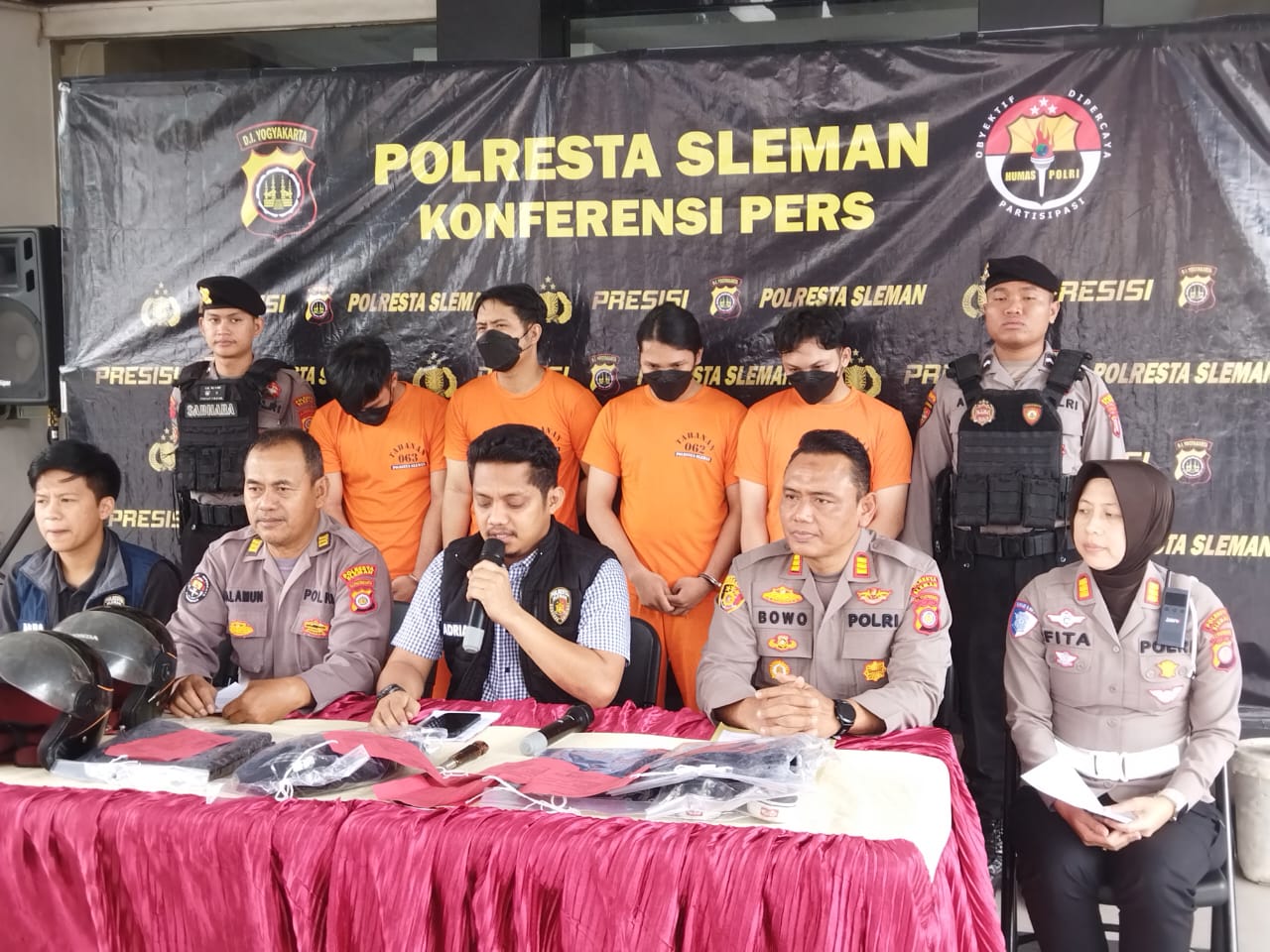 Kejahatan Jalanan di Sleman Meningkat Drastis Selama Maret