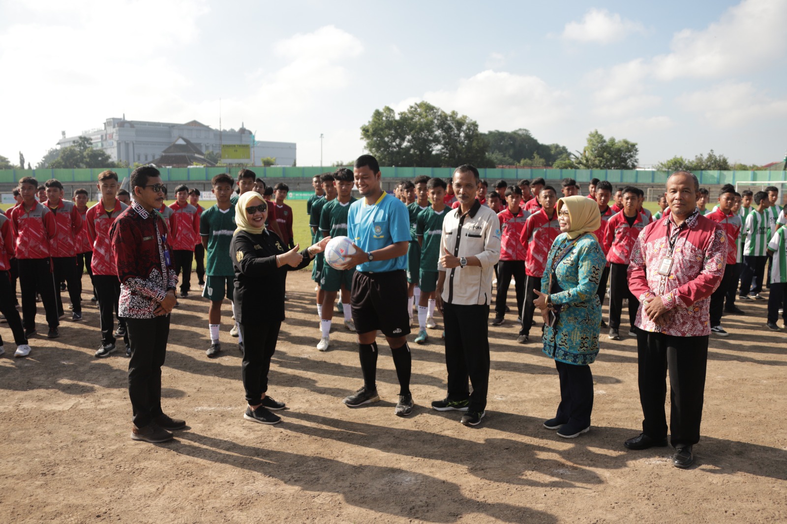 Bupati Sleman Buka Kejuaraan Sepak Bola GSI Tingkat SMP 