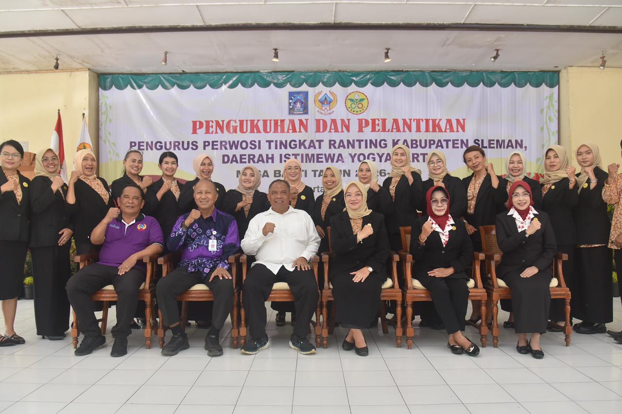 Resmi Dilantik, Pengurus PERWOSI Ranting se-Sleman Periode 2026-2030 Siap Dorong Kemajuan Olahraga Perempuan