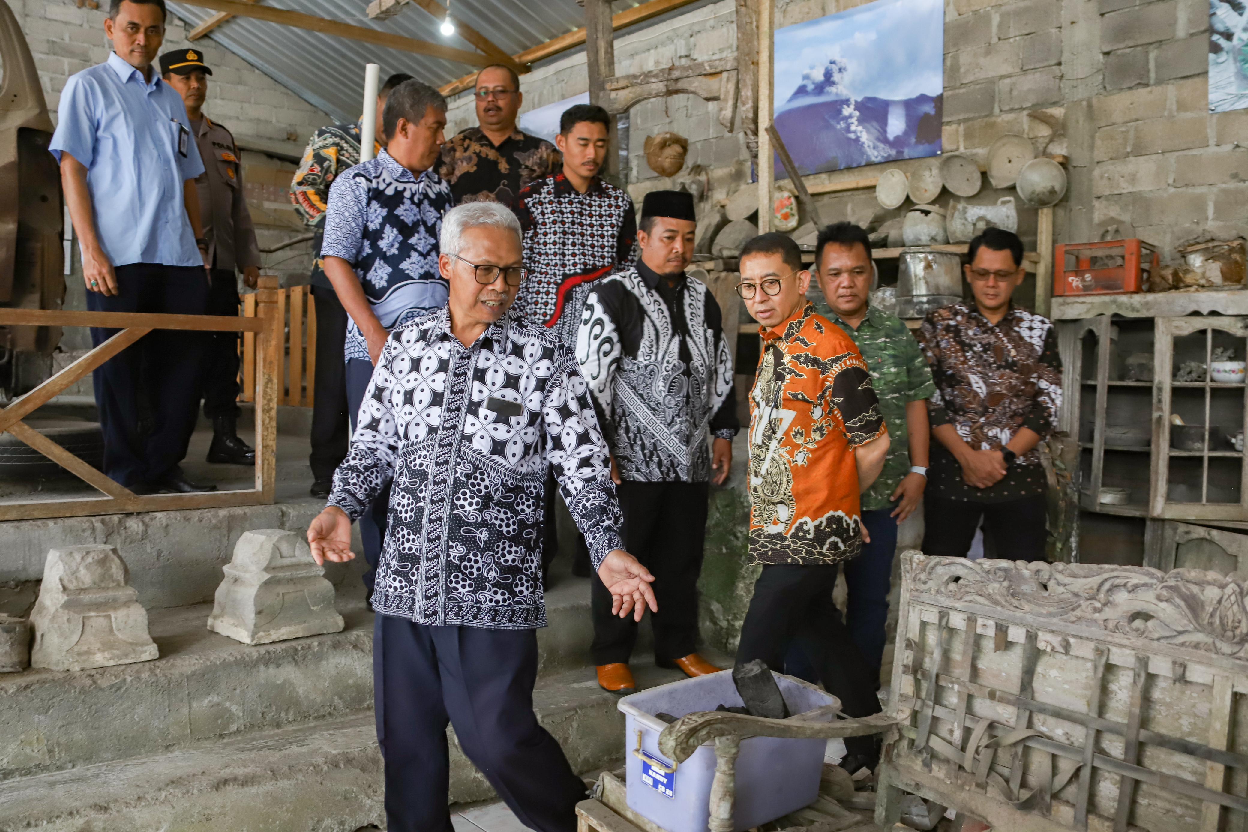 Kunjungi Museum Petilasan Mbah Maridjan, Menteri Kebudayaan Dorong Museum Berkembang dan Naik Level