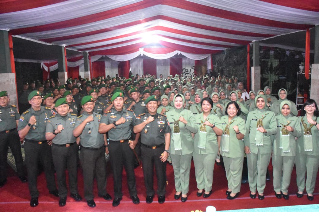 Danrem 072/Pamungkas Brigjen TNI Bambang Sujarwo Laksanakan Kunjungan Kerja di Kodim 0732/Sleman