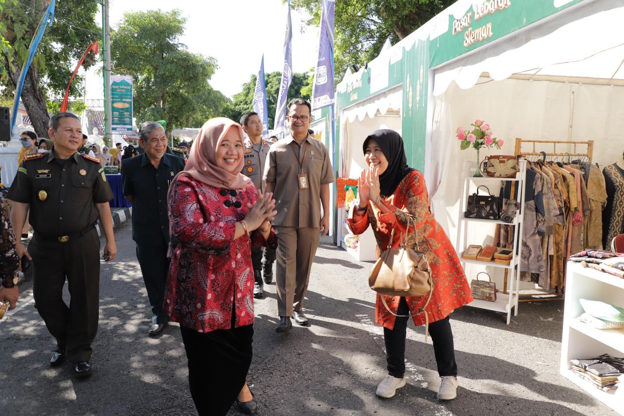 Pasar Lebaran Sleman, Upaya Pemkab Dorong Produk Lokal Sleman dan UMKM