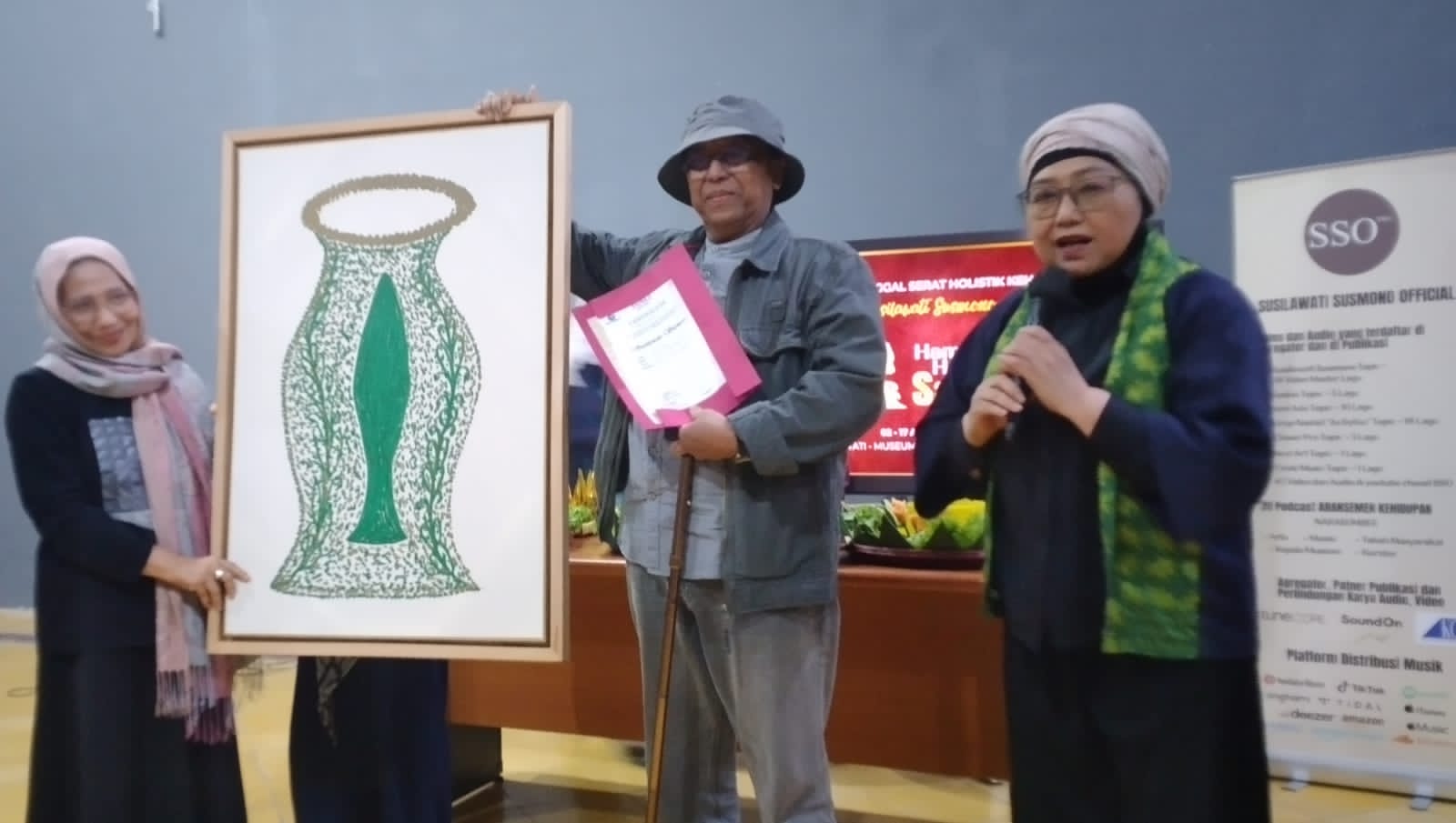 Tasyakuran Akhiri Pameran SHKSS di Museum Sonobudoyo 