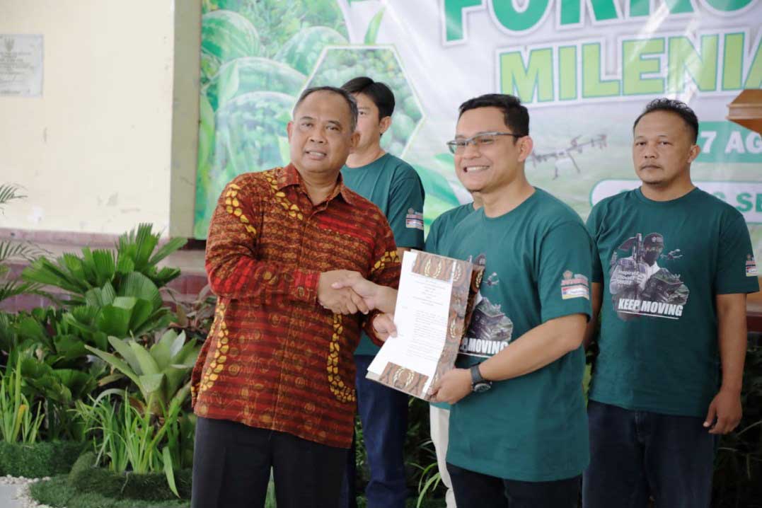 Harda Kiswaya Dorong Petani Milenial Sleman Garap Pertanian Digital
