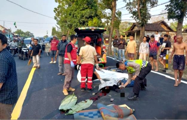 Kecelakaan Beruntun di Sedayu Bantul, Pengendara Honda Beat Tewas di Tempat