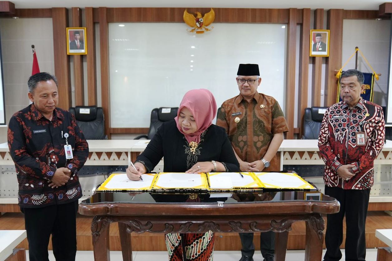 Pemkab Sleman dan Pemkab Belitung Tandatangani MoU Penyelenggaraan Pemerintahan Daerah