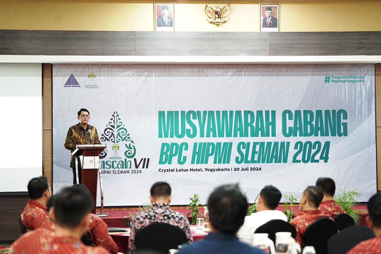 Musyawarah Cabang BPC HIPMI Sleman, Wabup Sleman Harap Tingkatkan Sinergitas Bersama